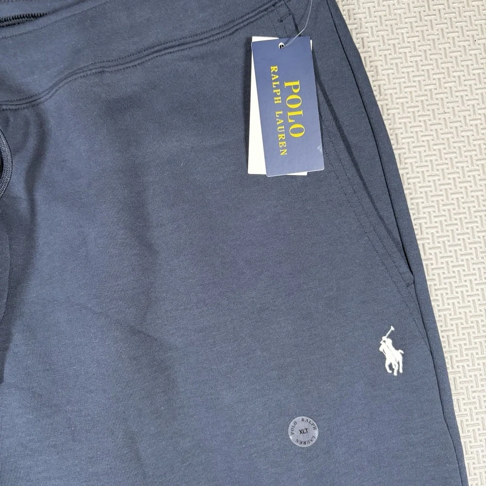 Polo Ralph Lauren Big & Tall Men's Aviator Navy Double Knit Jogger Pants XLT NWT